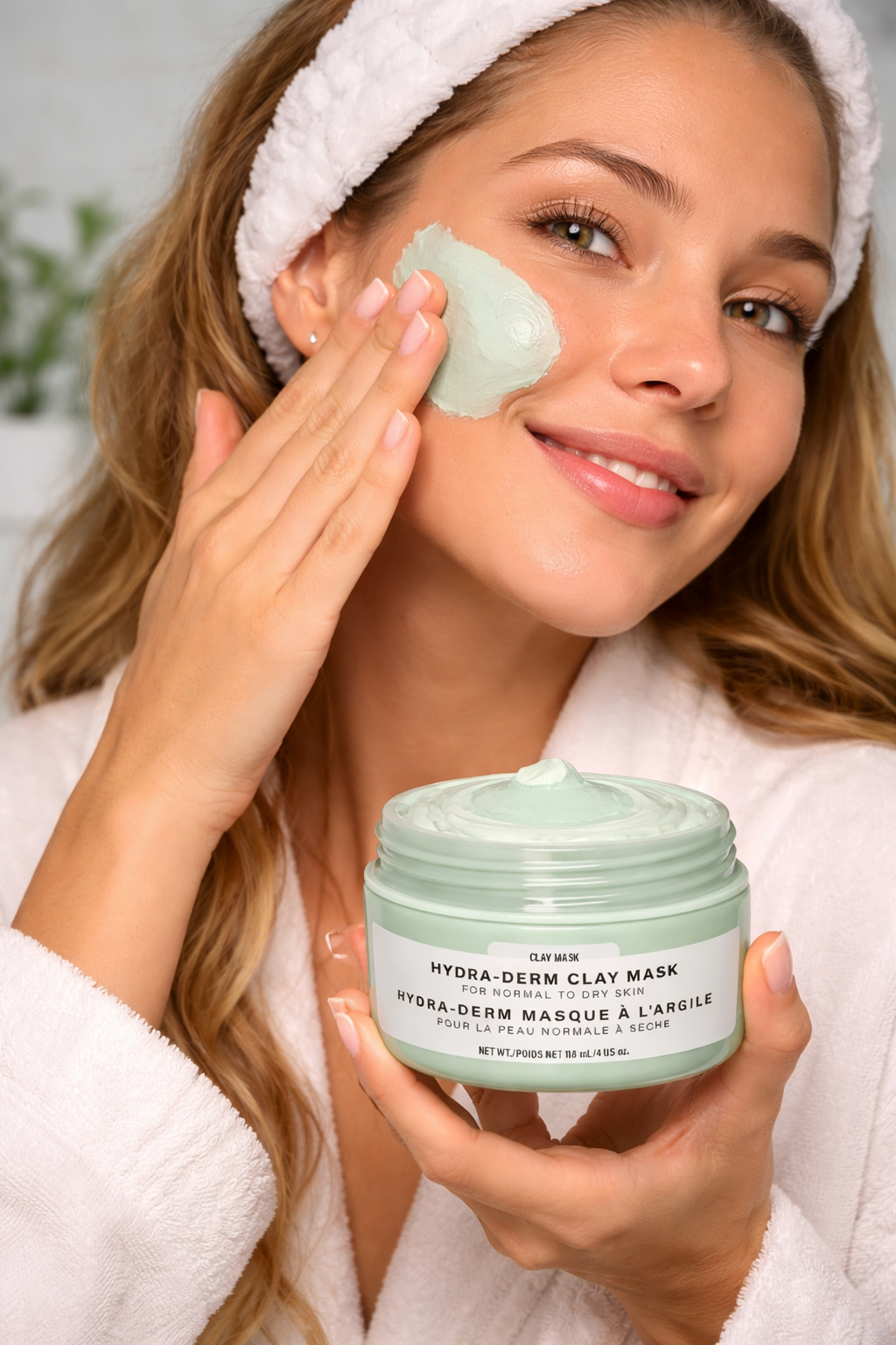 Clay Mask - Hydra-Derm (Normal to Dry skin)