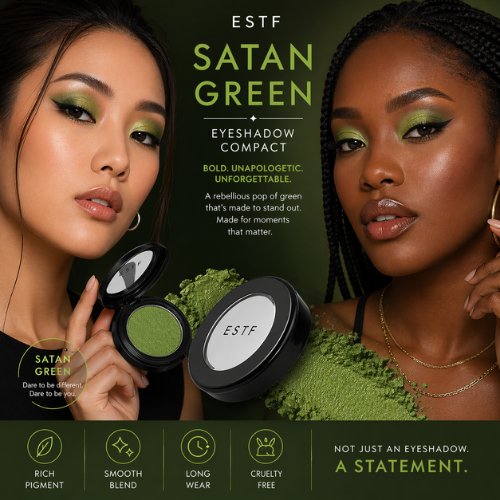 Eyeshadow - Satan Green - Compact