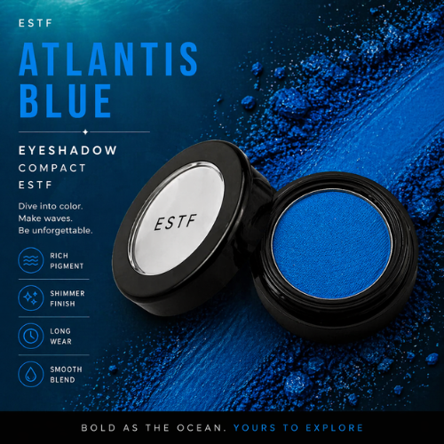 Eyeshadow - Atlantis Blue - Compact