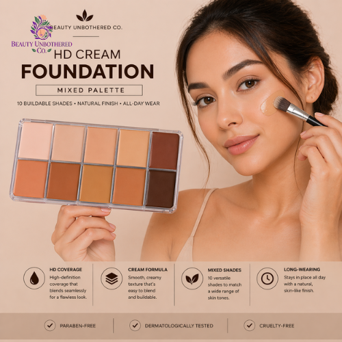 Foundation - HD Cream - Mixed Palette
