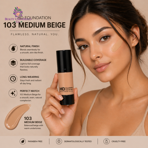 Foundation - HDL - 103 Medium Beige