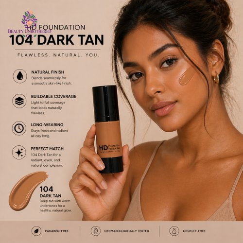 Foundation - HDL - 104 Dark Tan