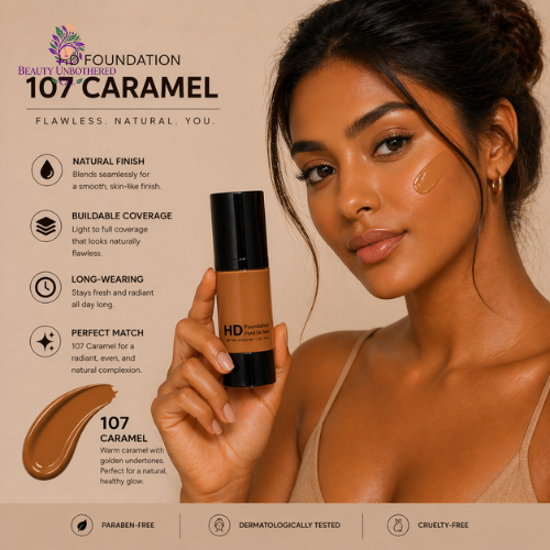 Foundation - HDL - 107 Caramel