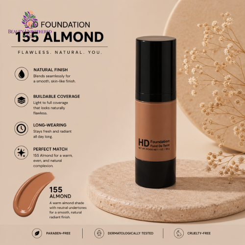 Foundation - HDL - 155 Almond