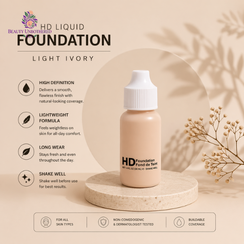 Foundation - Light Ivory HD Liquid