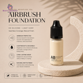 Airbrush Foundation - HD Silicone - Light Ivory