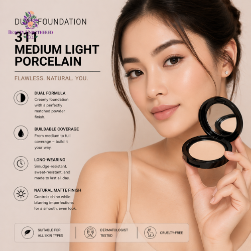 Foundation - Dual - 311 Medium Light Porcelain