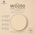 Foundation - Refill - WD250 Dual Powder - Light Ivory