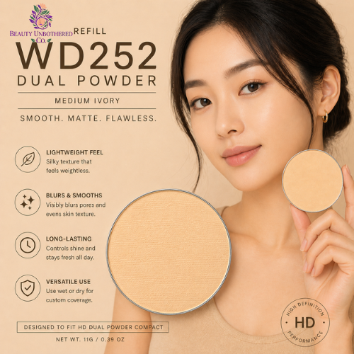 Foundation - Refill - WD252 Dual Powder - Medium Ivory