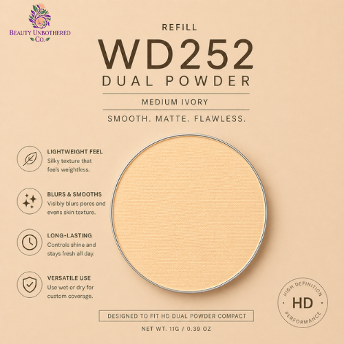 Foundation - Refill - WD252 Dual Powder - Medium Ivory