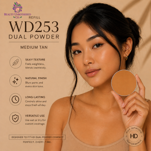 Foundation - Refill - WD253 Dual Powder - Medium Tan