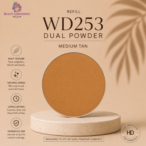 Foundation - Refill - WD253 Dual Powder - Medium Tan