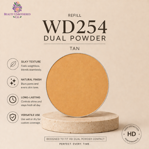 Foundation - Refill - WD254 Dual Powder - Tan