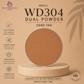 Foundation - Refill - WD304 Dual Powder - Dark Tan