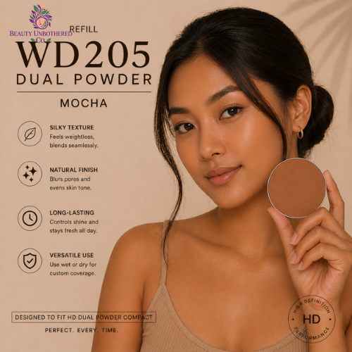 Foundation - Refill - WD205 Dual Powder - Mocha