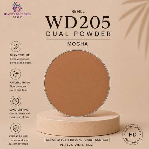 Foundation - Refill - WD205 Dual Powder - Mocha