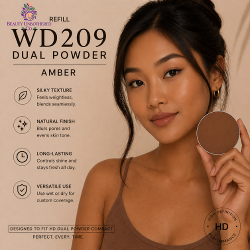 Foundation - Refill - WD209 Dual Powder - Amber