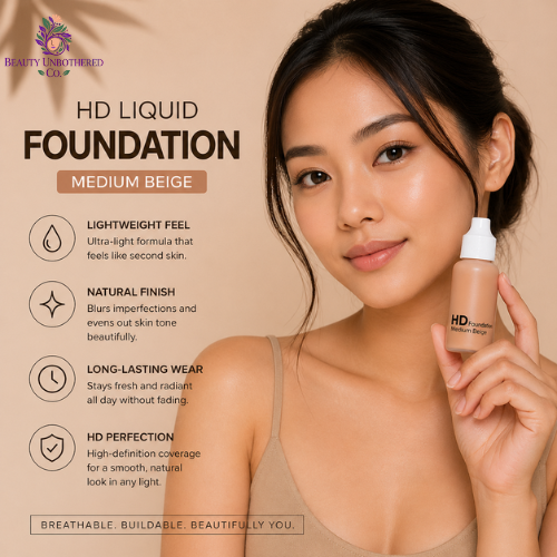 Foundation - Medium Beige HD Liquid
