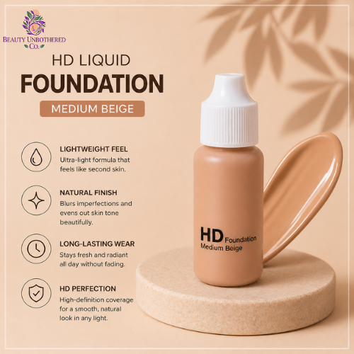 Foundation - Medium Beige HD Liquid