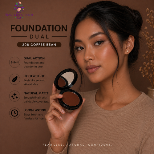 Foundation - Dual - 208 Coffee Bean
