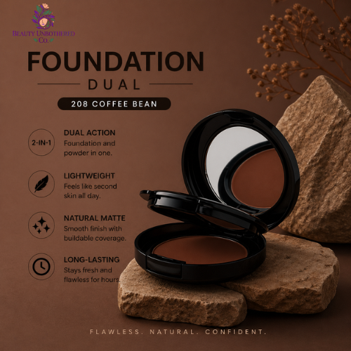 Foundation - Dual - 208 Coffee Bean
