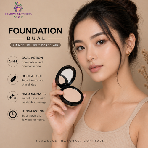 Foundation - Dual - 211 Medium Light Porcelain