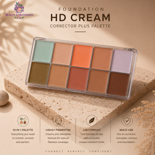 Foundation - HD Cream - Corrector Plus Palette
