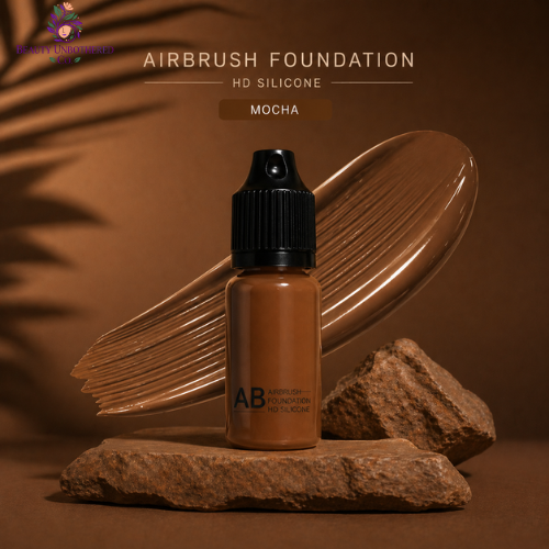 Airbrush Foundation - HD Silicone - Mocha