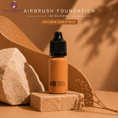 Airbrush Foundation - HD Silicone - Golden Chestnut
