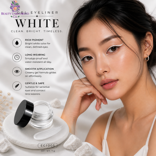 Gel Eyeliner - EG1005 - White - 7 g