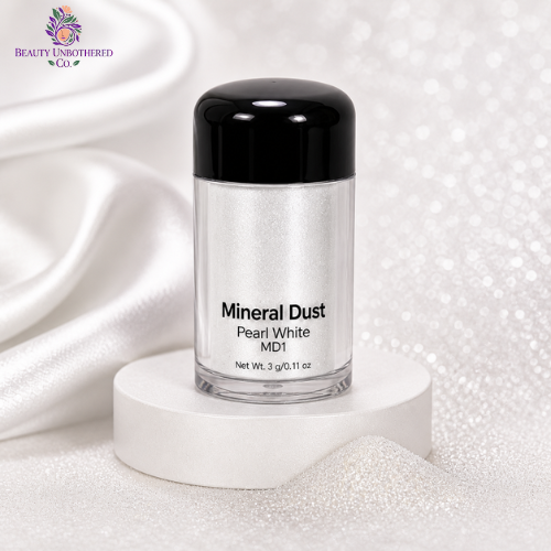 Glitter - MD1 Mineral Dust Pearl White