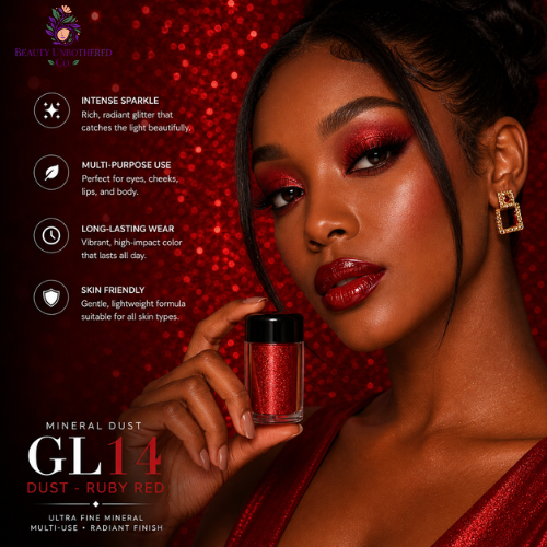 Glitter - GL14 - Dust - Ruby Red