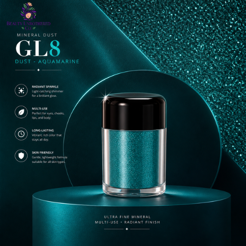 Glitter - GL8 - Dust - Aquamarine