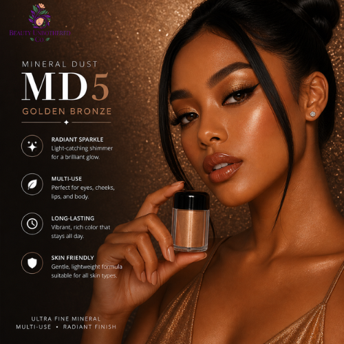 Glitter - MD5 Mineral Dust Golden Bronze