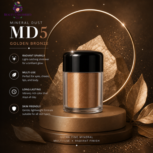 Glitter - MD5 Mineral Dust Golden Bronze