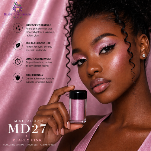 Glitter - MD27 Mineral Dust Pearly Pink