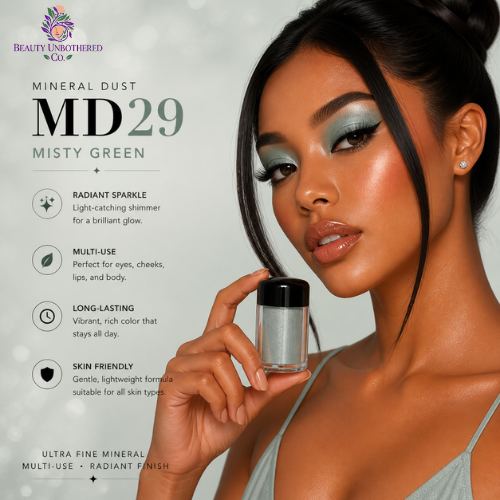 Glitter - MD29 Mineral Dust Misty Green