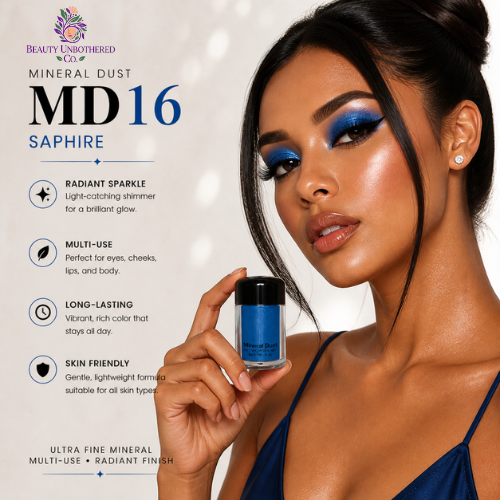 Glitter - MD16 Mineral Dust Saphire