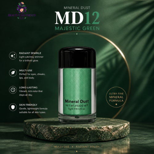 Glitter - MD12 Mineral Dust Majestic Green