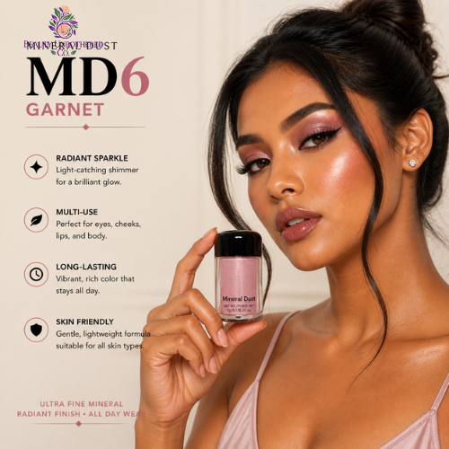 Glitter - MD6 Mineral Dust Garnet