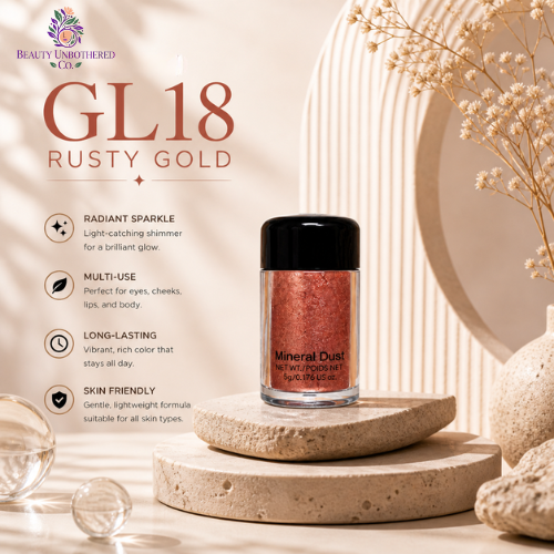 Glitter - GL18 - Dust - Rusty Gold