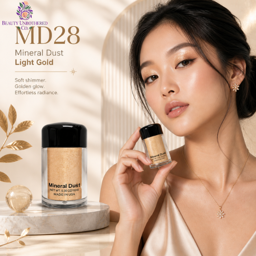 Glitter - MD28 Mineral Dust Light Gold