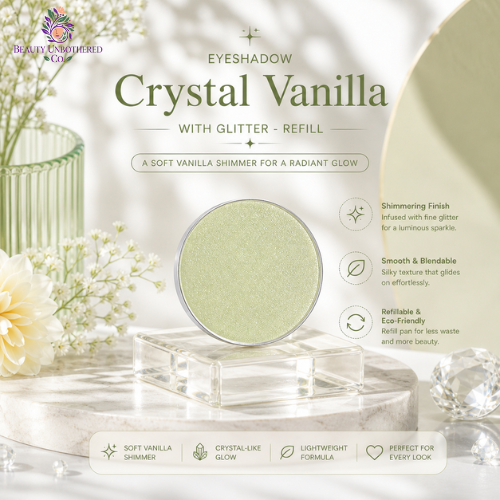 Eyeshadow - Crystal Vanilla with Glitter - Refill