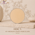 HDC 411 Medium Light Porcelain Refill - 10g