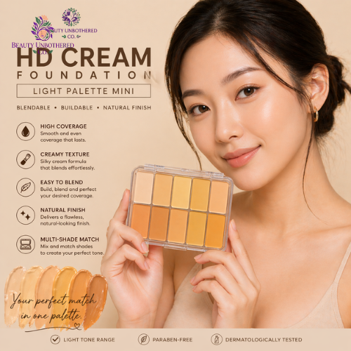 Foundation - HD Cream - Light Palette Mini