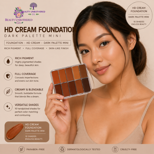 Foundation - HD Cream - Dark Palette Mini