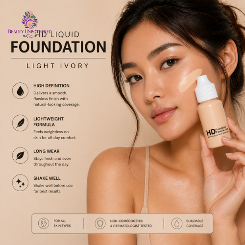 Foundation - Light Ivory HD Liquid