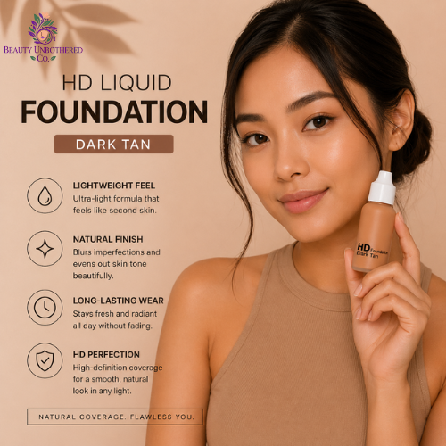 Foundation - Dark Tan HD Liquid