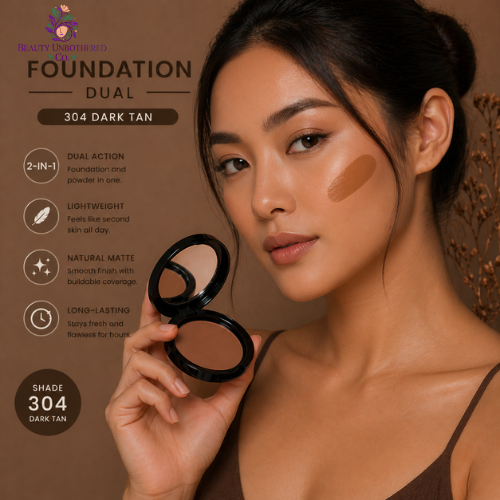 Foundation - Dual - 304 Dark Tan