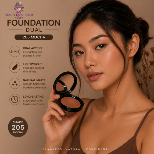 Foundation - Dual - 205 Mocha